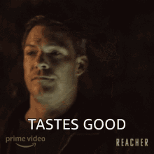 Tastes Good Jack Reacher GIF - Tastes Good Jack Reacher Alan Ritchson GIFs