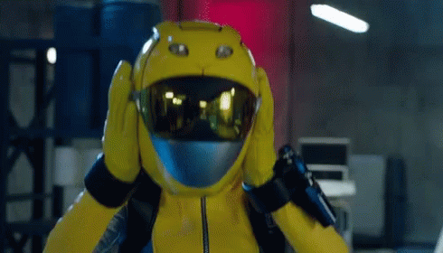 power rangers beast morphers yellow