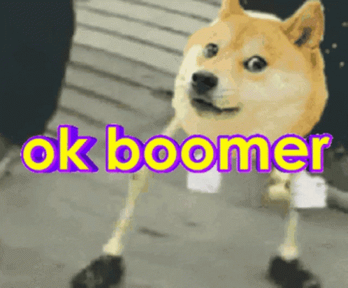 Ok Boomer Meme GIF - Ok Boomer Meme Dance - Discover & Share GIFs