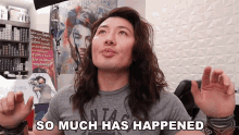 So Much Has Happened Guy Tang GIF - So Much Has Happened Guy Tang A Lot Of Things Has Happened GIFs