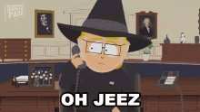 Oh Jeez Witch Garrison GIF - Oh Jeez Witch Garrison South Park GIFs