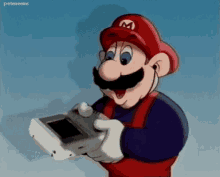 Video Games Mario GIF - Video Games Mario Playing Video Games GIFs