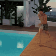 Jumping In The Pool Joey Essex GIF - Jumping In The Pool Joey Essex All Star Shore GIFs