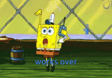 Works Over Finally GIF - Works Over Finally Time To Go Home GIFs
