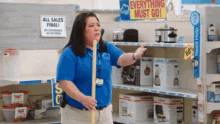 Superstore Sandra GIF - Superstore Sandra I Cant GIFs