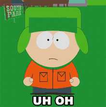 Uh Oh Kyle Broflovski GIF - Uh Oh Kyle Broflovski South Park GIFs