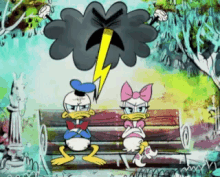 Donald Duck Daisy Duck GIF - Donald Duck Daisy Duck GIFs