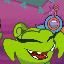 Happy Om Nelle GIF - Happy Om Nelle Om Nom And Cut The Rope GIFs