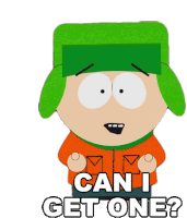 Can I Get One Kyle Broflovski Sticker - Can I Get One Kyle Broflovski South Park Stickers