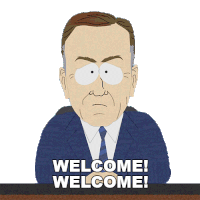 Welcome Welcome Bill Oreilley Sticker - Welcome Welcome Bill Oreilley Southpark Stickers