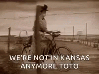 Were Not In Kansas Anymore To To Wizard Of Oz GIF - Were Not In Kansas Anymore To To Wizard Of Oz Wicked Witch GIFs