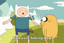 Siblings Day Sibling GIF - Adventure Time Finn Jake GIFs