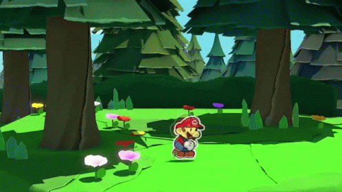 Paper Mario: The Origami King gif.
