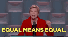 Get It Right GIF - Equal Equality Elizabeth Warren GIFs