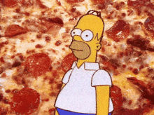 Pizza Simpsons GIF - Pizza Simpsons Lovepizza GIFs