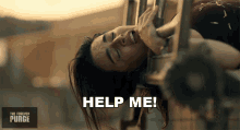 Help Me The Forever Purge GIF - Help Me The Forever Purge Adela GIFs