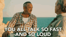 You All Talk So Fast And So Loud Clint Collins GIF - You All Talk So Fast And So Loud Clint Collins White Lines GIFs