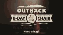 A Chair That Hugs You On Your Bday Through Fb Likes GIF - Outback Chair Hug Need A Hug GIFs