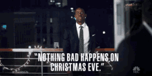 Nothing Bad Happens On Christmas Eve. GIF - This Is Us Sterling K Brown Randall Pearson GIFs