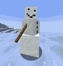 snowman minecraft