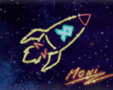 Monsta Infinite Rocket GIF - Monsta Infinite Rocket Moon GIFs