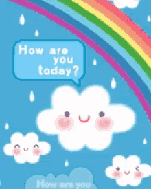 Rainbow Cloud GIF - Rainbow Cloud Smile GIFs