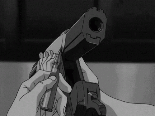 Anime Reload GIF - Anime Reload Gun - Discover &amp; Share GIFs