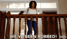 Robbed GIF - Robbed We Have Been Robbed Freaking Out GIFs