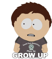 Grow Up Clyde Donovan Sticker - Grow Up Clyde Donovan South Park Stickers