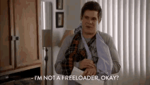 I'M Not A Free Loader GIF - Freeloader Heath Insurance Affordable Health Insurance GIFs