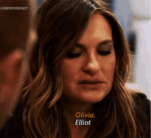 Olivia Olivia Benson GIF - Olivia Olivia Benson Elliot GIFs