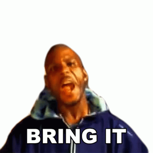 Bring It Dmx Sticker - Bring It Dmx Earl Simmons - Discover & Share GIFs