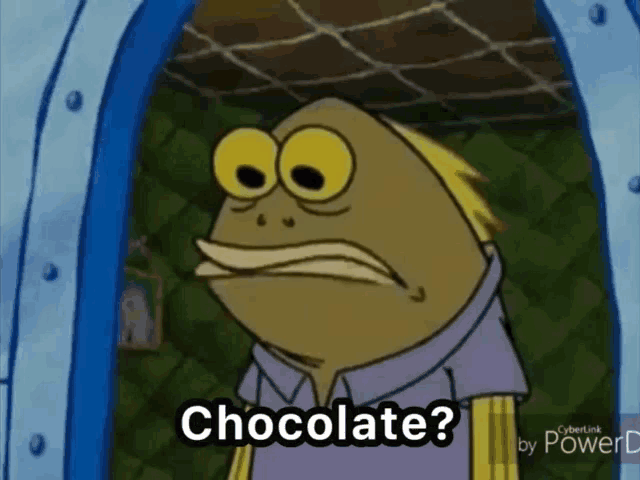 Spongebob Chocolate GIF - Spongebob Chocolate Did You Say Chocolate GIFs