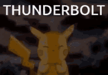 Pikachu Thunderbolt GIF - Pikachu Thunderbolt Pokemon GIFs