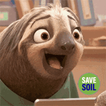 Flash Sloth GIF - Flash Sloth Savesoil GIFs