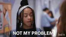 Not My Problem I Dont Care GIF - Not My Problem I Dont Care Idc GIFs
