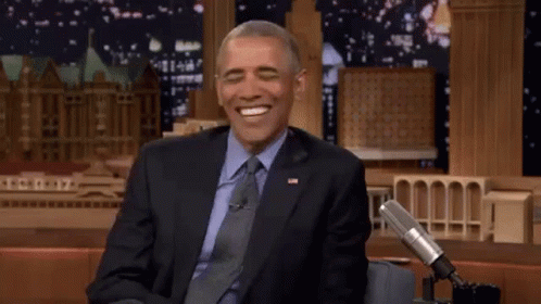 Obama Laugh GIFs | Tenor
