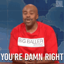 Youre Damn Right He Is Lavar Ball GIF - Youre Damn Right He Is Lavar Ball Kenan Thompson GIFs