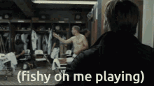 For Kevin Fishy On Me Playing GIF - For Kevin Fishy On Me Playing Moneyball GIFs