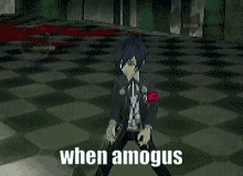 Amogus Persona3 GIF - Amogus Persona3 Persona GIFs