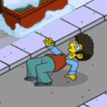 The Simpsons Artie Ziff GIF - The Simpsons Artie Ziff Dance GIFs