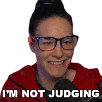 Im Not Judging Cristine Raquel Rotenberg Sticker - Im Not Judging Cristine Raquel Rotenberg Simply Nailogical Stickers