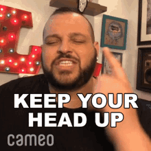 Keep Your Head Up Daniel Franzese GIF - Keep Your Head Up Daniel Franzese Cameo GIFs