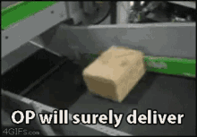 will surely deliver package not going anywhere box tumbling