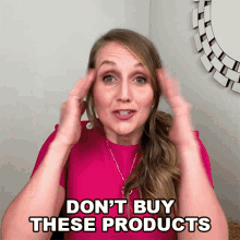 Dont Buy These Products Dr Danielle Jones GIF - Dont Buy These Products Dr Danielle Jones Bustle GIFs