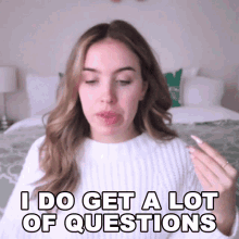 I Do Get A Lot Of Questions Stella Rae GIF - I Do Get A Lot Of Questions Stella Rae I Have Received A Lot Of Questions GIFs