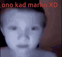 Blue Kid Screaming Marko Ono Kad Marko GIF - Blue Kid Screaming Marko Marko Screaming GIFs