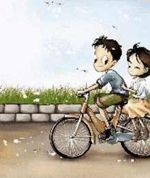 Bicycle Love GIF - Bicycle Love Couple GIFs