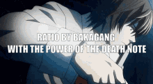 Bakagang Baka Gang Death Note Ratio GIF - Bakagang Baka Gang Death Note Ratio GIFs