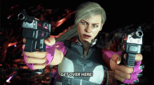 Cassie Cage Get Over Here GIF - Cassie Cage Cassie Get Over Here GIFs